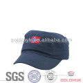 100% Cotton Army Cap with Logo Custom